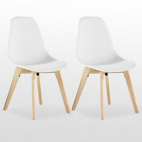 Rico Dining Chair Set of 2, White