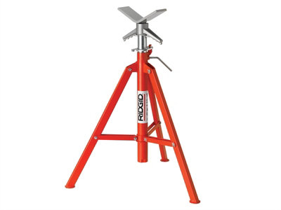 RIDGID 22168 VF-99 V-Head Folding Pipe Stand 22168 RID22168