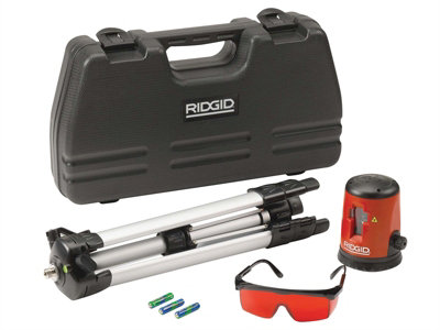 RIDGID 38758 CL-100 Micro Self-Levelling Cross Line Laser 38758 RID38758