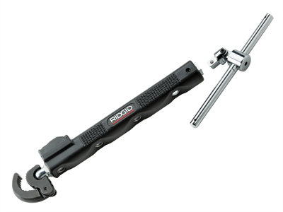 RIDGID 46753 2017 Telescopic Basin Wrench with Led Work Light 12-32mm ...