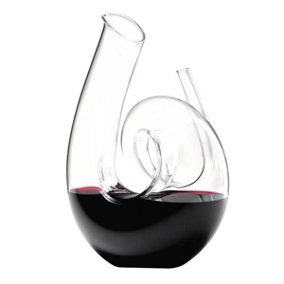 Riedel Curly Clear Lead Crystal Decanter