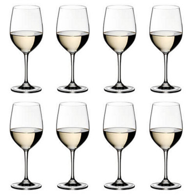 Riedel Vinum Viognier / Chardonnay Wine Glass Eight Piece Set