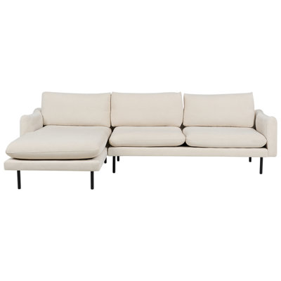 Right-Hand Corner Sofa VINTERBRO Light Beige Fabric