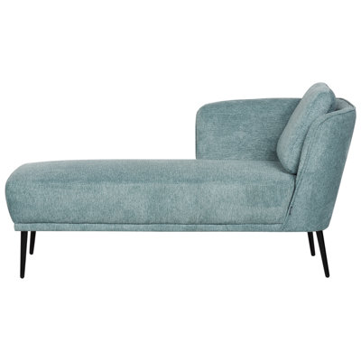 Right Hand Fabric Chaise Lounge Blue ARTHEZE