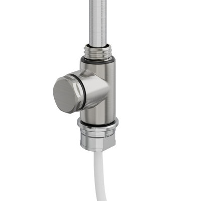 Right Radiators 1000W Satin Nickel Dual Fuel Electric Heating Element ...