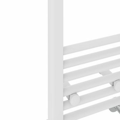 Right Radiators 1000x300 mm Straight Heated Towel Rail Radiator Bathroom Ladder Warmer White