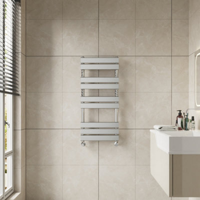 Right Radiators 1000x450 mm Flat Panel Heated Towel Rail Radiator ...