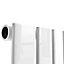 Right Radiators 1000x450 mm Flat Panel Heated Towel Rail Radiator Bathroom Ladder Warmer White