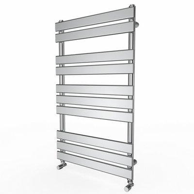 Right Radiators 1000x600 mm Designer Flat Panel Heated Towel Rail Radiator Bathroom Warmer Heating Chrome