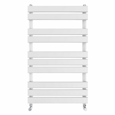 Right Radiators 1000x600 mm Designer Flat Panel Heated Towel Rail Radiator Bathroom Warmer Heating White