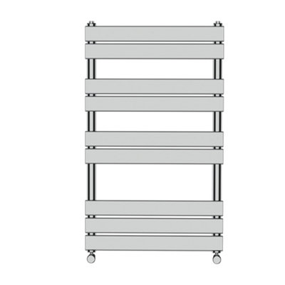 Right Radiators 1000x600 mm Flat Panel Heated Towel Rail Radiator Bathroom Ladder Warmer Chrome