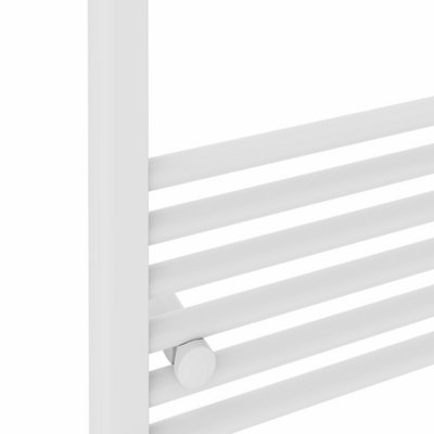Right Radiators 1000x600 mm Straight Heated Towel Rail Radiator Bathroom Ladder Warmer White