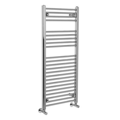 Right Radiators 1100x500 mm Vertical Straight Heated Towel Rail ...