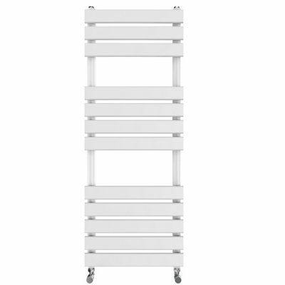 Right Radiators 1200x450 mm Designer Flat Panel Heated Towel Rail Radiator Bathroom Warmer Heating White