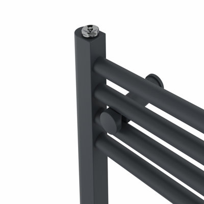 Right Radiators 1200x500 mm Straight Heated Towel Rail Radiator ...