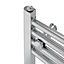 Right Radiators 1400x300 mm Straight Heated Towel Rail Radiator Bathroom Ladder Warmer Chrome