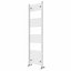 Right Radiators 1400x400 mm Straight Heated Towel Rail Radiator Bathroom Ladder Warmer White