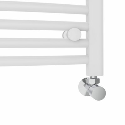 Right Radiators 1400x600 mm Curved Heated Towel Rail Radiator Bathroom ...