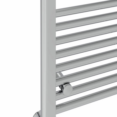 Right Radiators 1400x600 mm Straight Heated Towel Rail Radiator ...