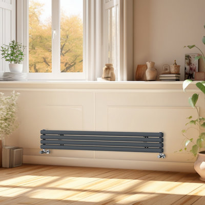 Right Radiators 1600x236 mm Horizontal Vertical Oval Column Radiator ...