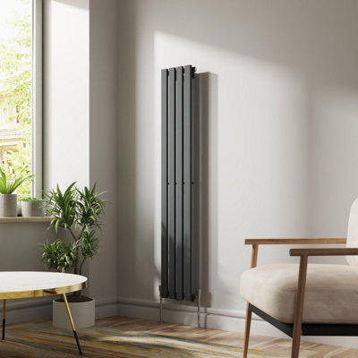 Right Radiators 1600x270 mm Vertical Single D Shape Flat Panel Designer ...