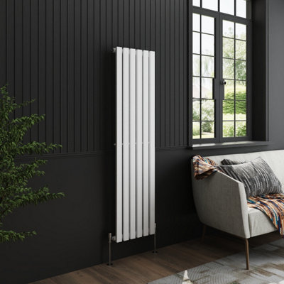 Right Radiators 1600x410 mm Vertical Single D Shape Flat Panel Designer ...