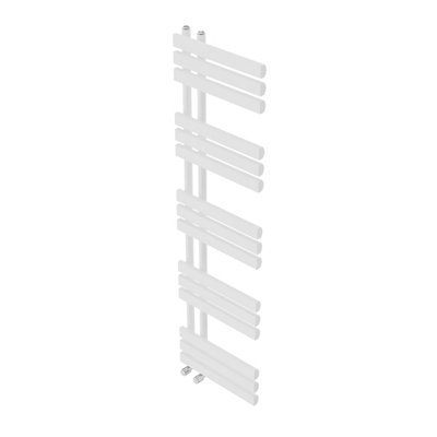 Right Radiators 1600x450 mm Designer D Shape Heated Towel Rail Radiator ...