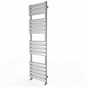 Right Radiators 1600x450 mm Designer Flat Panel Heated Towel Rail Radiator Bathroom Warmer Heating Chrome