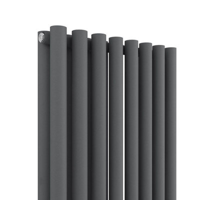 Right Radiators 1600x545 mm Double Vertical Round Column Style Designer ...