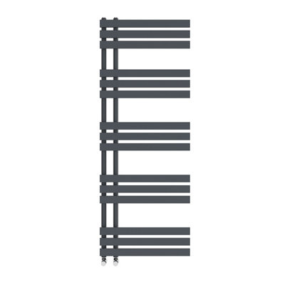 Right Radiators 1600x600 mm Designer D Shape Heated Towel Rail Radiator ...
