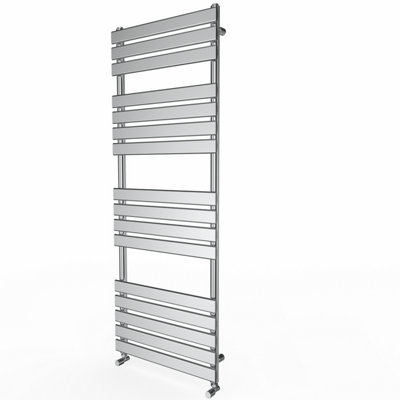 Right Radiators 1600x600 mm Designer Flat Panel Heated Towel Rail Radiator Bathroom Warmer Heating Chrome