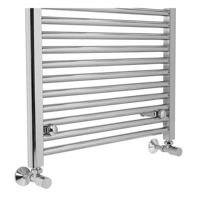 Right Radiators 1600x600 mm Vertical Straight Heated Towel Rail ...
