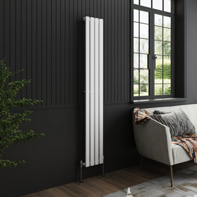 Right Radiators 1800x270 mm Vertical Single D Shape Flat Panel Designer ...