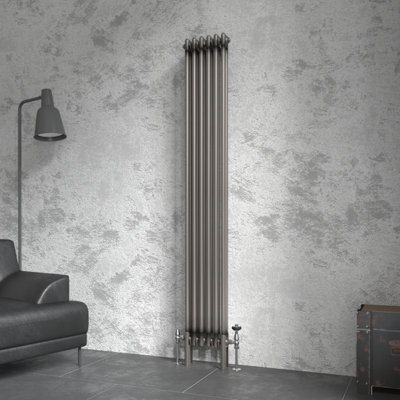 Right Radiators 1800x290 mm Vertical Traditional 2 Column Cast Iron Style Radiator Raw Metal Price Comparisons | Compare The Build