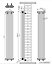Right Radiators 1800x292 mm Vertical Traditional 3 Column Cast Iron Style Radiator White