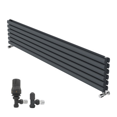 Right Radiators 1800x354mm Horizontal Vertical Oval Column Radiator ...