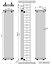 Right Radiators 1800x380 mm Vertical Traditional 2 Column Cast Iron Style Radiator White