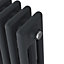 Right Radiators 1800x382 mm Vertical Traditional 3 Column Cast Iron Style Radiator Anthracite