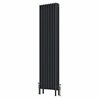 Right Radiators 1800x470 mm Vertical Traditional 4 Column Cast Iron Style Radiator Anthracite