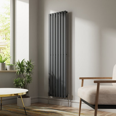 Right Radiators 1800x480 mm Vertical Single D Shape Flat Panel Designer ...