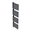 Right Radiators 1800x500 mm Designer Flat Panel Heated Towel Rail Radiator Bathroom Ladder Warmer Sand Grey