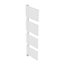 Right Radiators 1800x500 mm Designer Flat Panel Heated Towel Rail Radiator Bathroom Ladder Warmer White