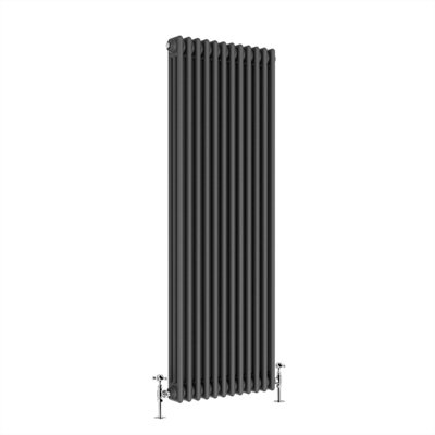 Right Radiators 1800x562 mm Vertical Traditional 3 Column Cast Iron ...