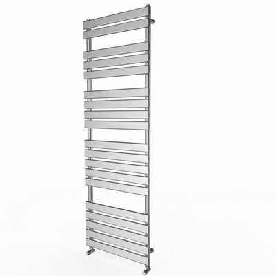 Right Radiators 1800x600 mm Designer Flat Panel Heated Towel Rail Radiator Bathroom Warmer Heating Chrome