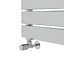 Right Radiators 1800x600 mm Flat Panel Heated Towel Rail Radiator Bathroom Ladder Warmer Chrome
