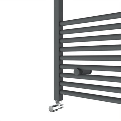Right Radiators 1800x600 mm Vertical Straight Heated Towel Rail ...