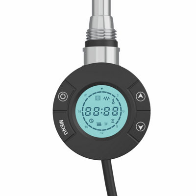 Right Radiators 200W Thermostatic Dual Fuel Towel Rail Radiator ...