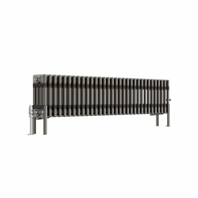 Right Radiators 300x1460 mm Horizontal Traditional 4 Column Cast Iron ...