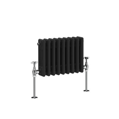 Right Radiators 300x427 mm Horizontal Traditional 3 Column Cast Iron ...