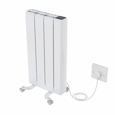 Right Radiators 3FIN 700W Ceramic Electric Radiator Portable Wall Mounted Heater Smart WIFI Control Timer